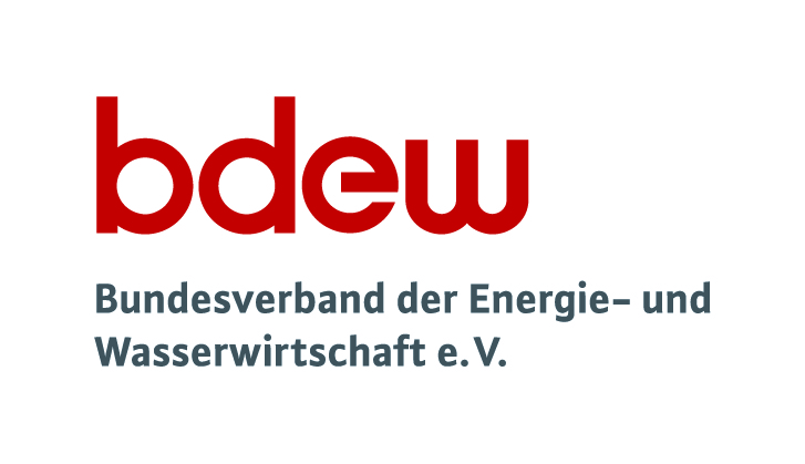 Logo des Bundesverbands der Energie- und Wasserwirtschaft BDEW e. V. Logo des Bundesverbands der Energie- und Wasserwirtschaft BDEW e. V.