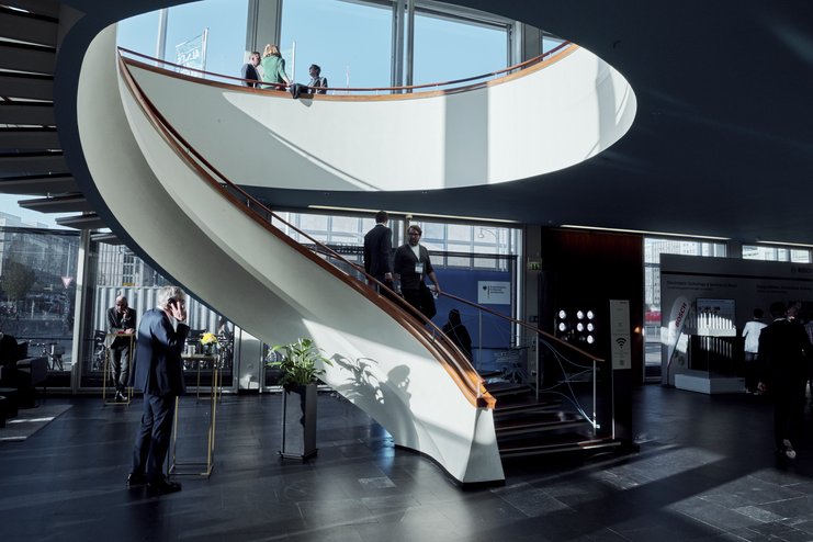 Wendeltreppe Aufgang