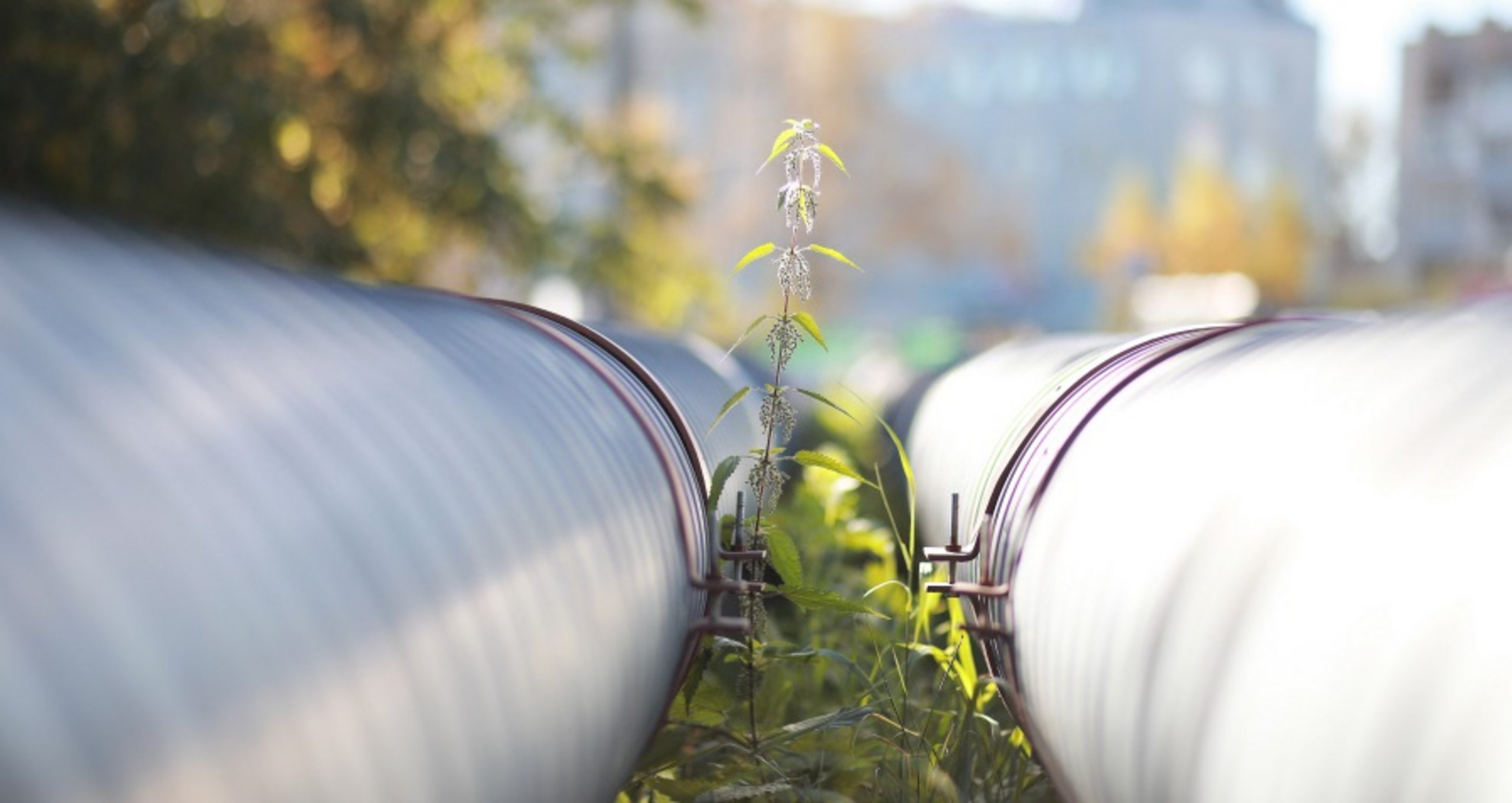 Fernwärme große Rohre