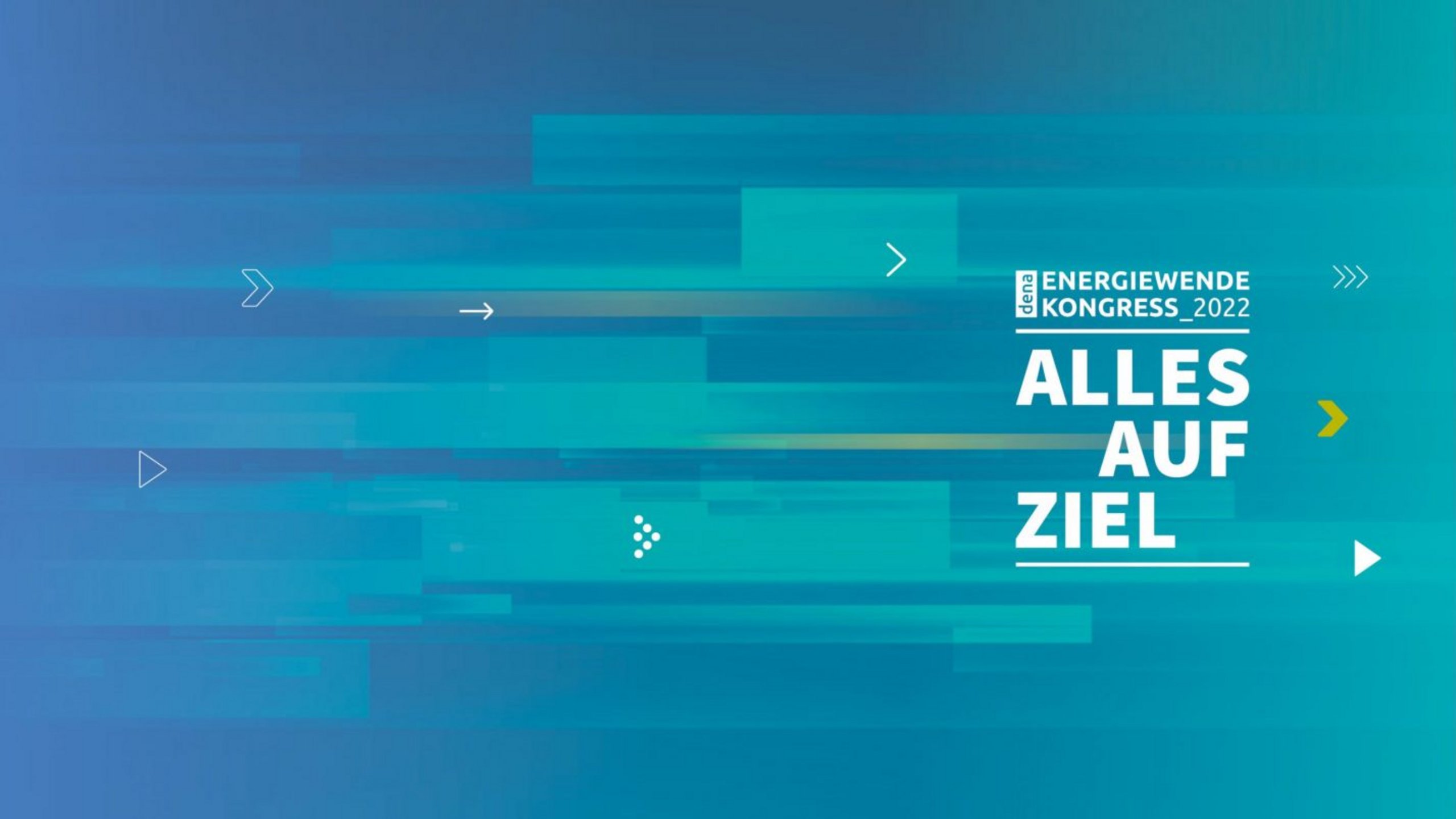 Dena Kongress Visual: Alles auf Ziel