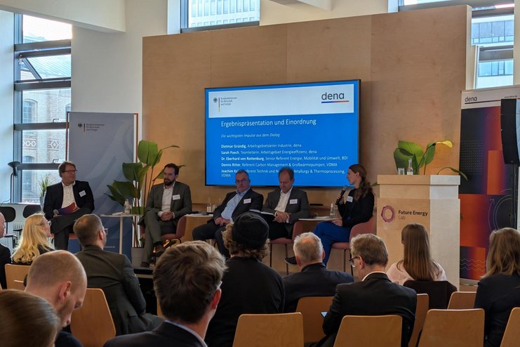 Die IEEKN bei dem Startschuss für den Stakeholder-Dialog zur Modernisierung der Prozesswärme